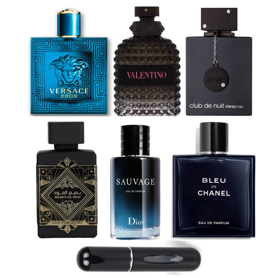 COMBO ENE 6 PERFUMES+PERFUMERO