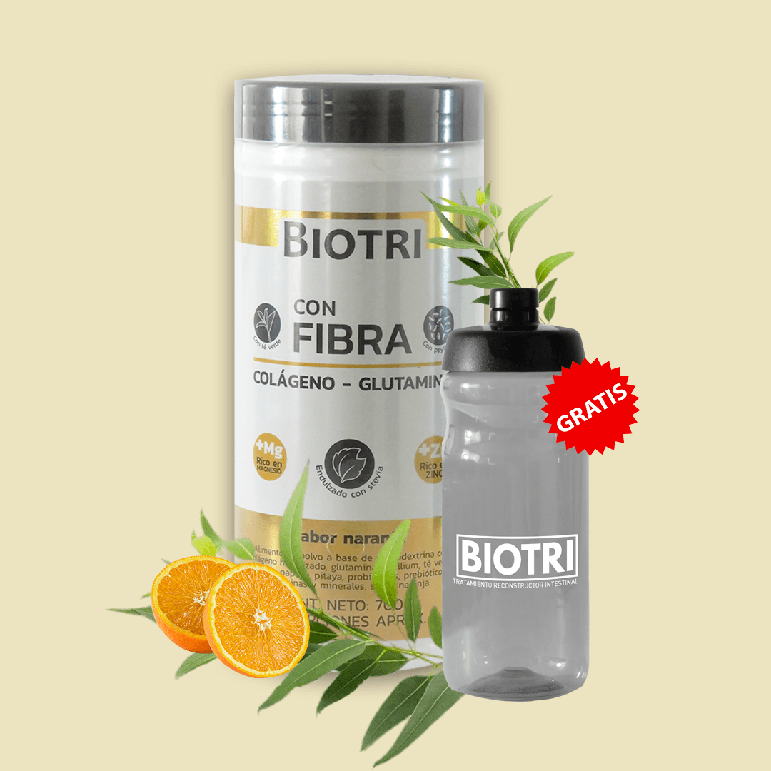 Biotri | Fibra con Magnesio y Glutamina