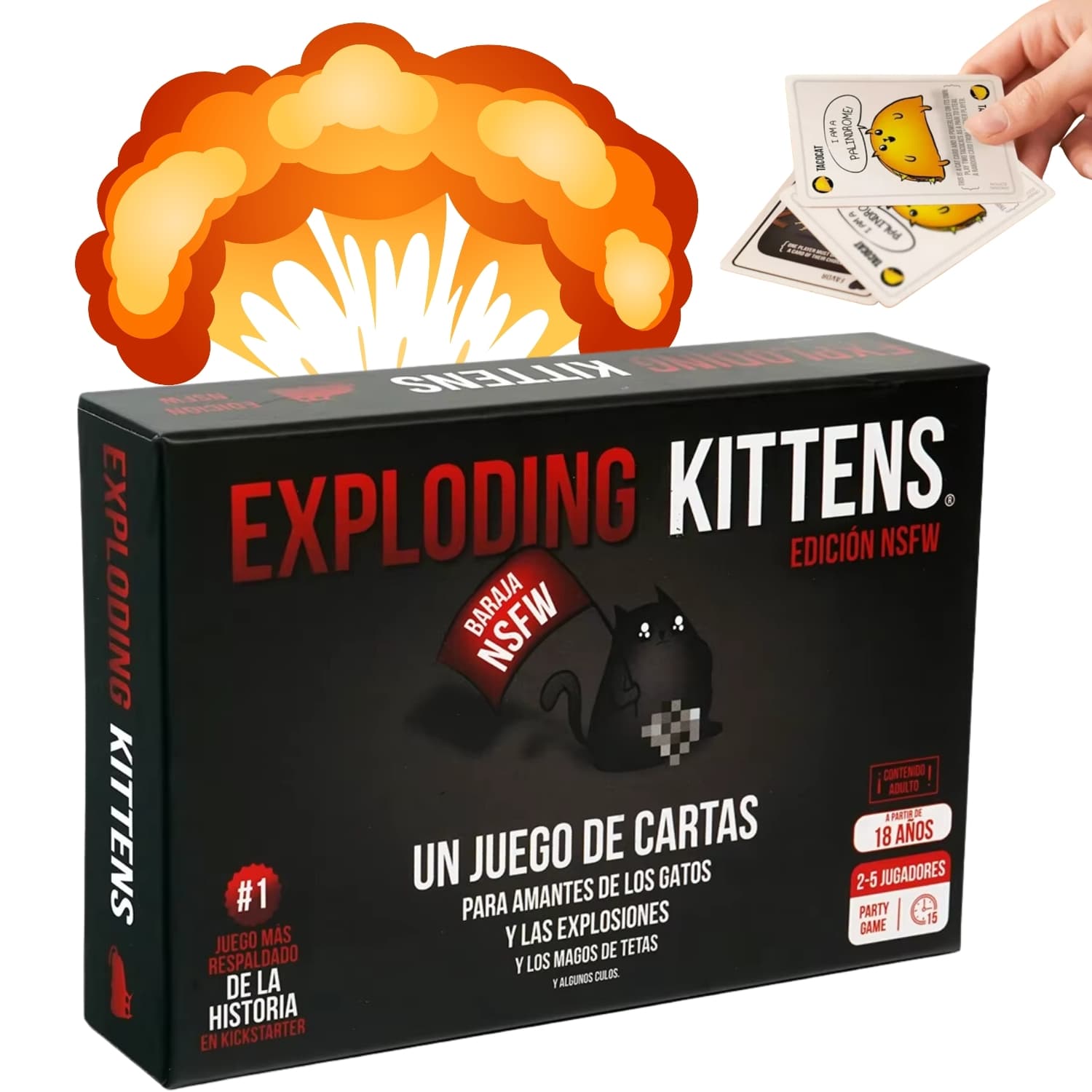 Exploding Kittens Español Party Nsfw