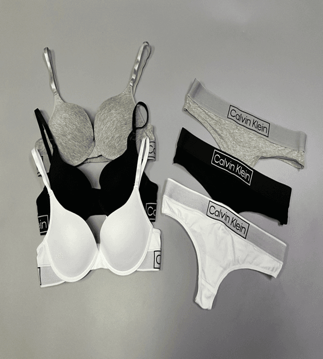 SET BRALETTE CON TANGA CALVIN KLEIN