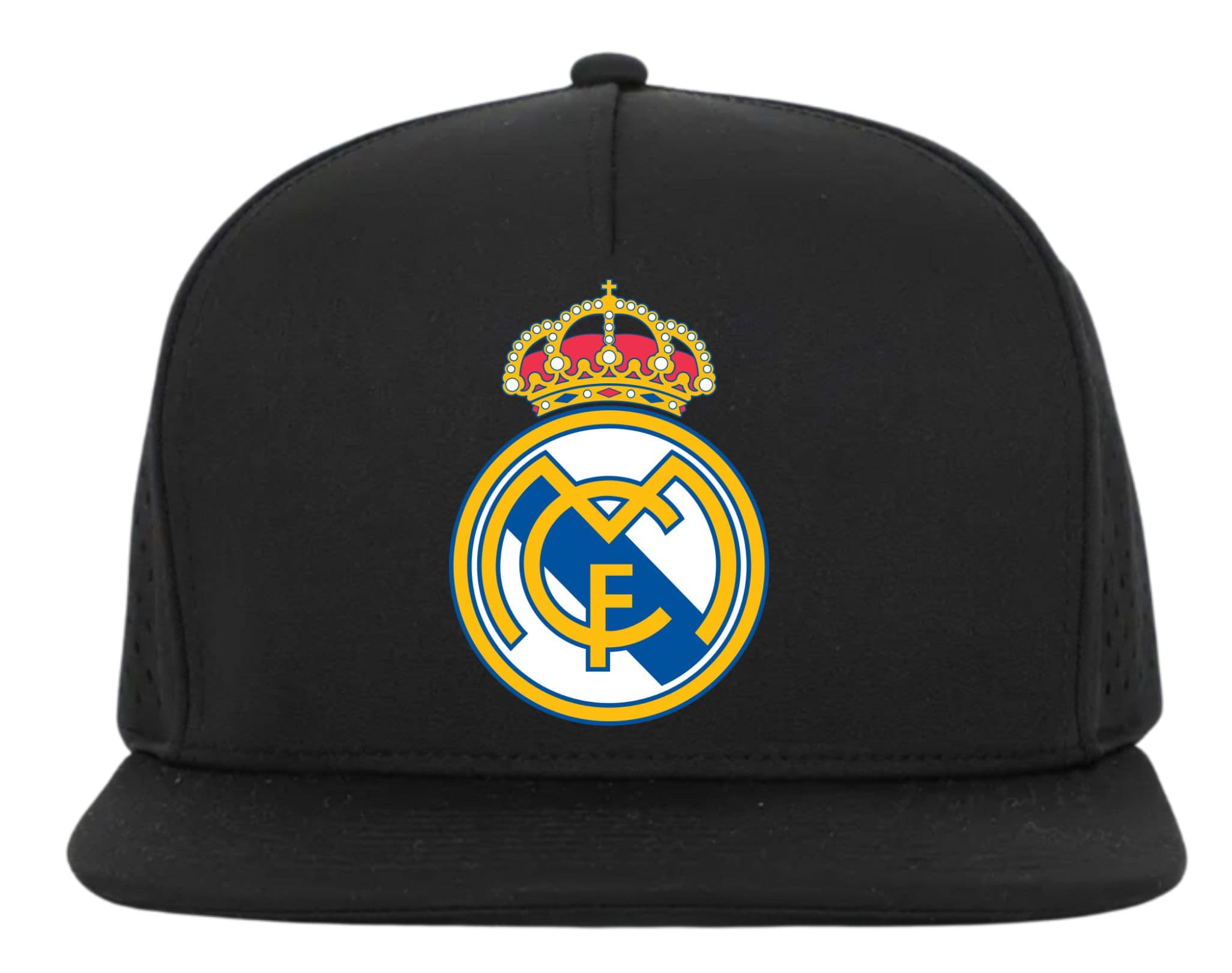 Gorra Negra Snapback Real Madrid