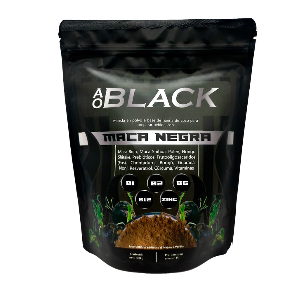 Maca Negra + Maca Roja Peruana 100% Pura