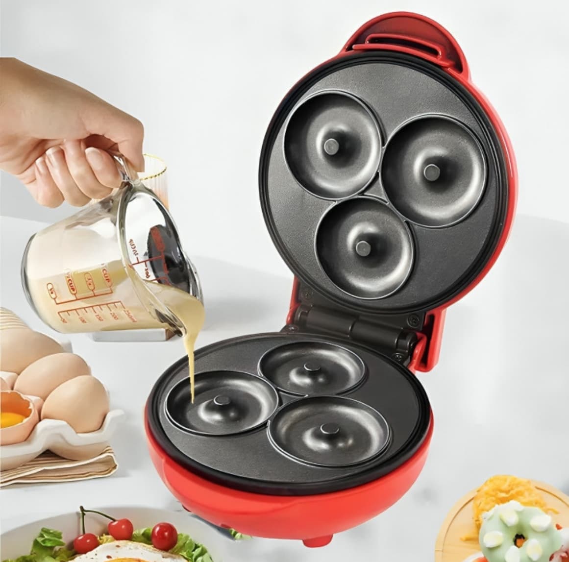 MÁQUINA PARA MINI DONAS ANTIADEHERENTE