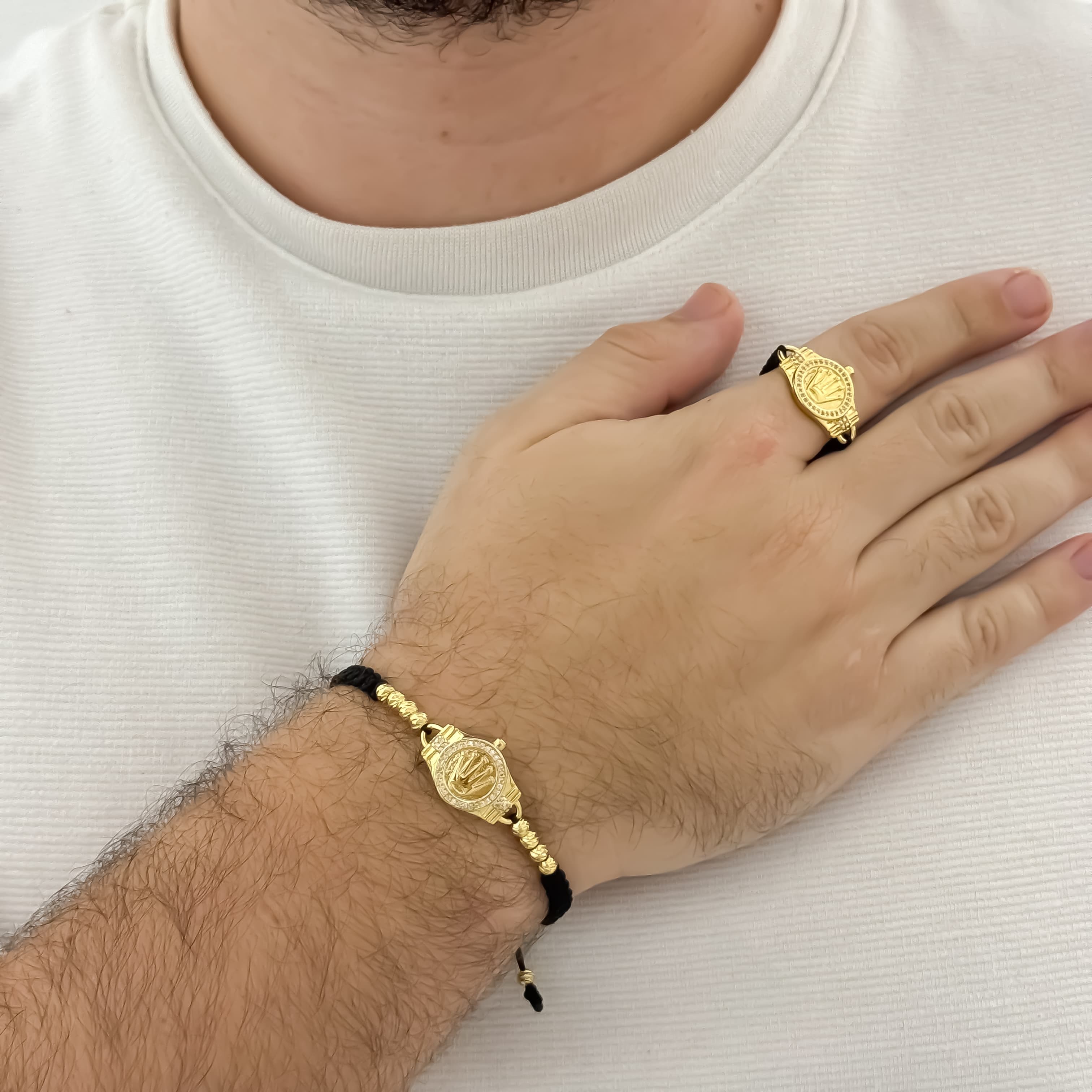Anillo T Rolex, Manilla Rolex