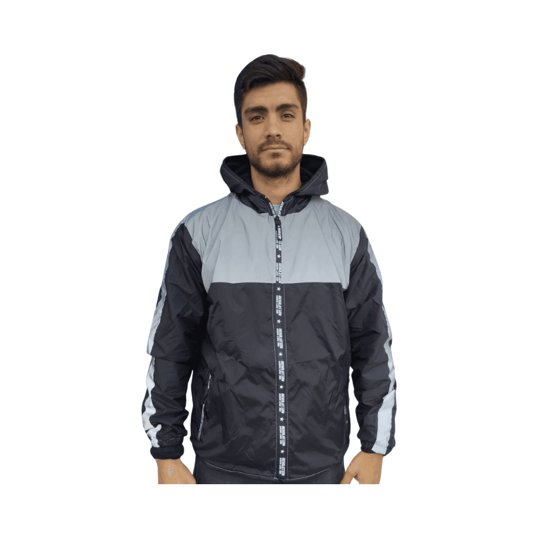 Chaqueta Rompevientos Reflectoras Bicolo