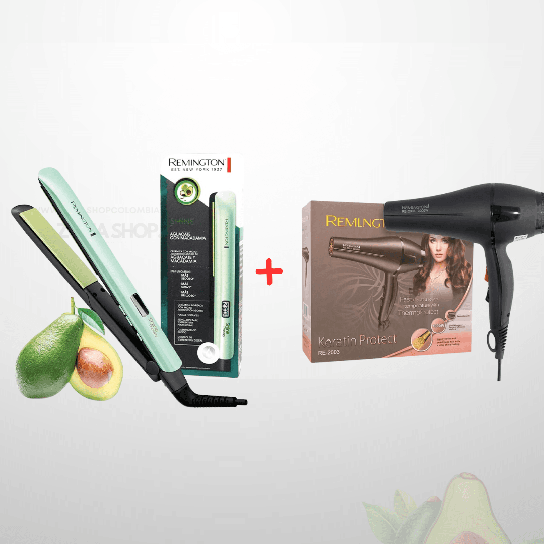 Plancha aguacate+Secador