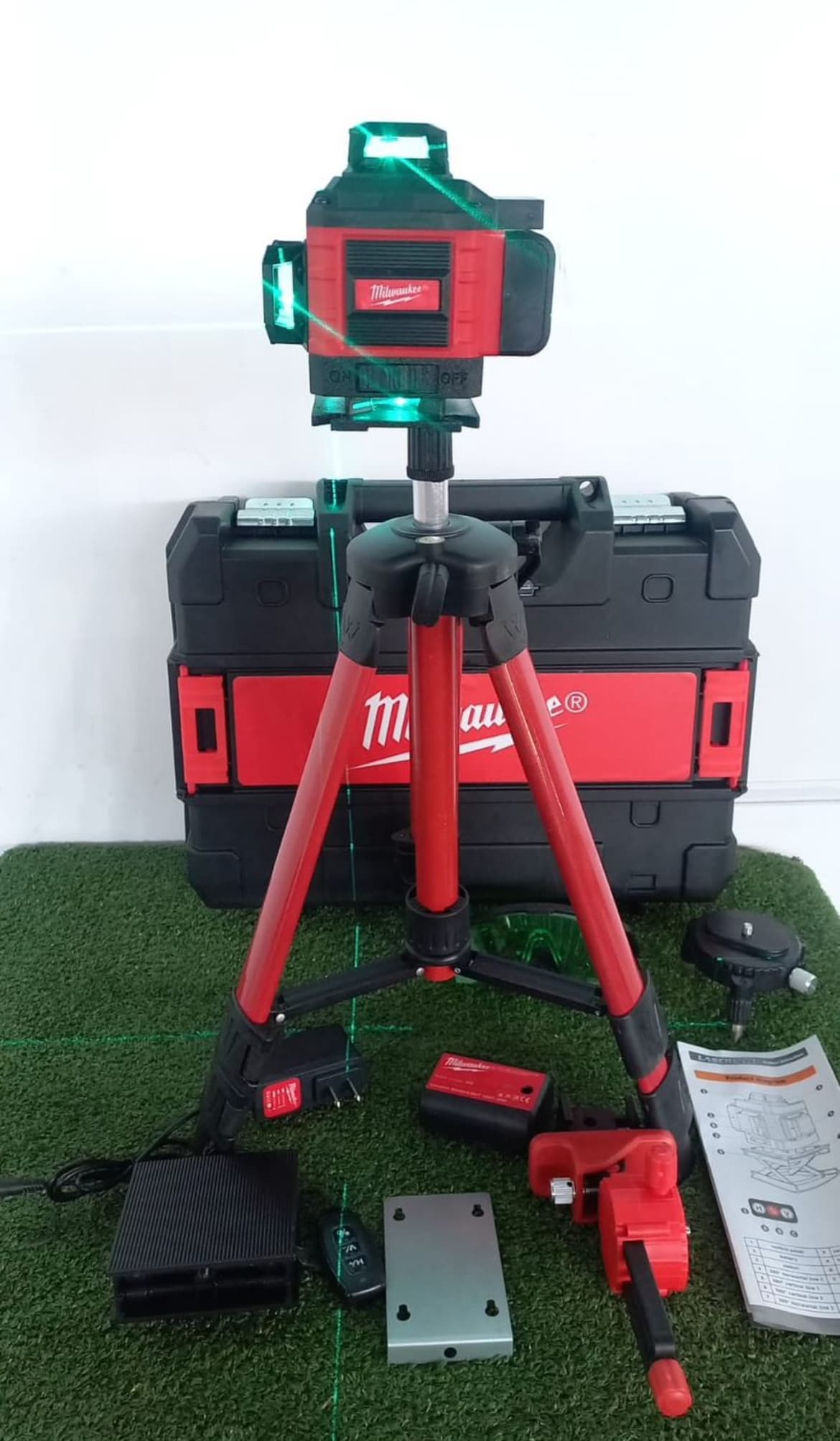 Nivel Laser 16 Líneas 360° Rojo