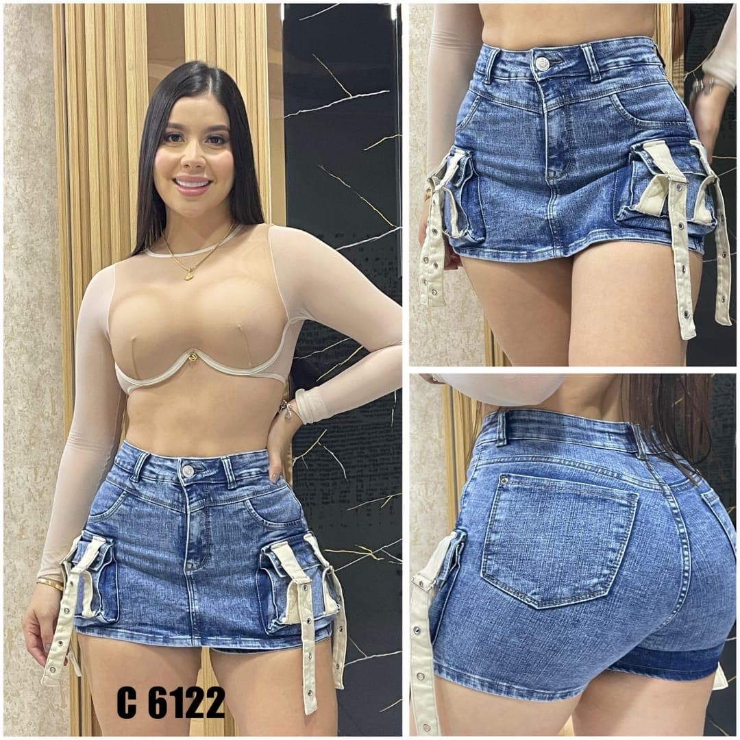 REF: 6122 FALDA SHORT MUJER