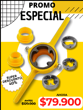 Juego de 6 llaves giramachos roscas