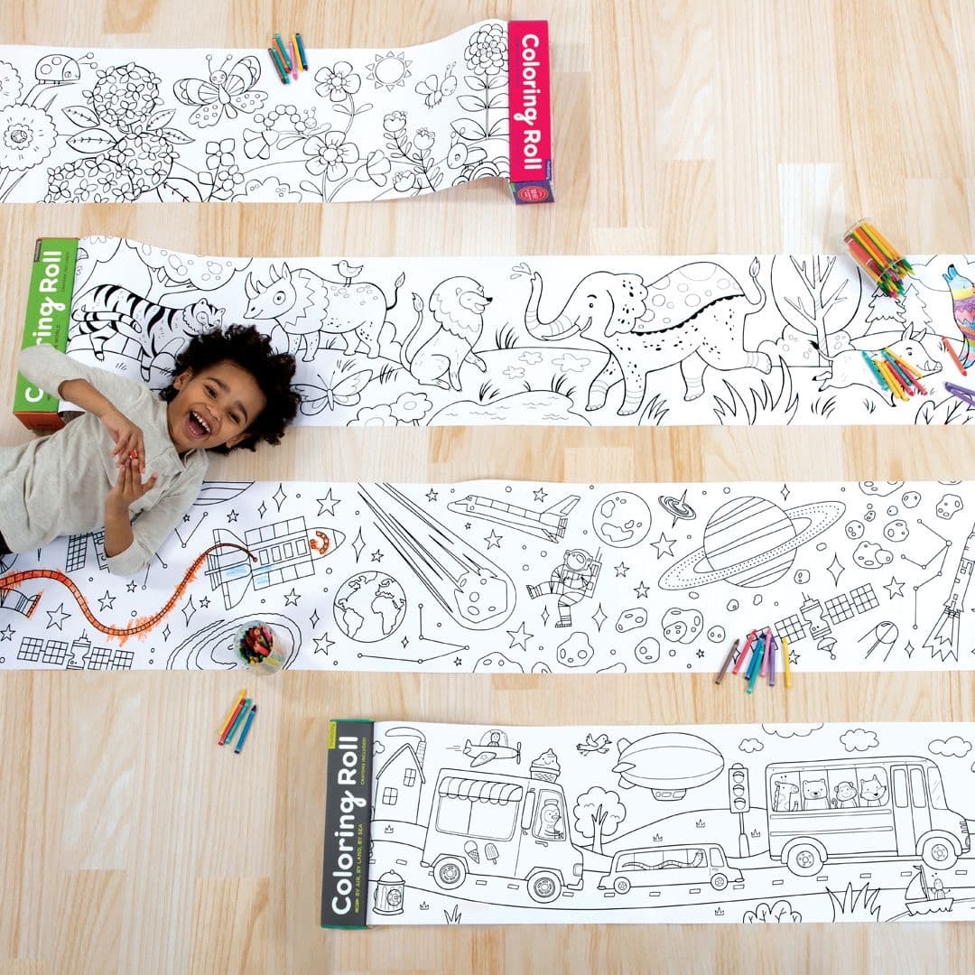 Rollo papel x 5 metro dibujo animales
