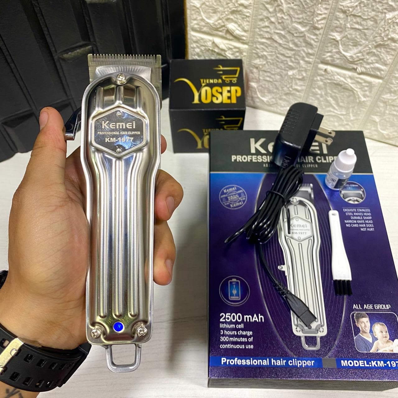 Kemei 1977 + Kemei 2299