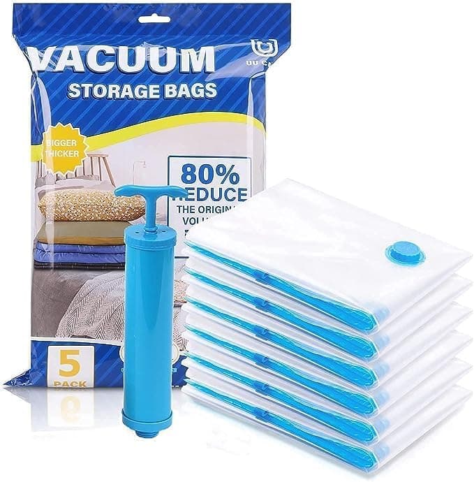 5 Bolsas De Vacío Para Resistentes Para