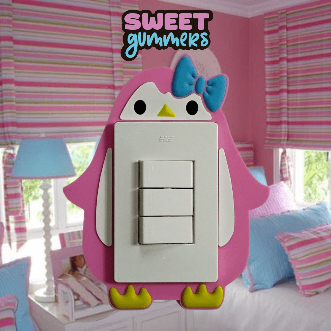 Decorativo V Diseño Pingüinos