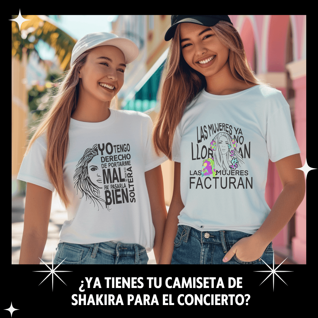 Camiseta Concierto Shakira