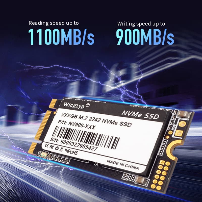 DISCO DURO M2 SATA 2242   512 GB