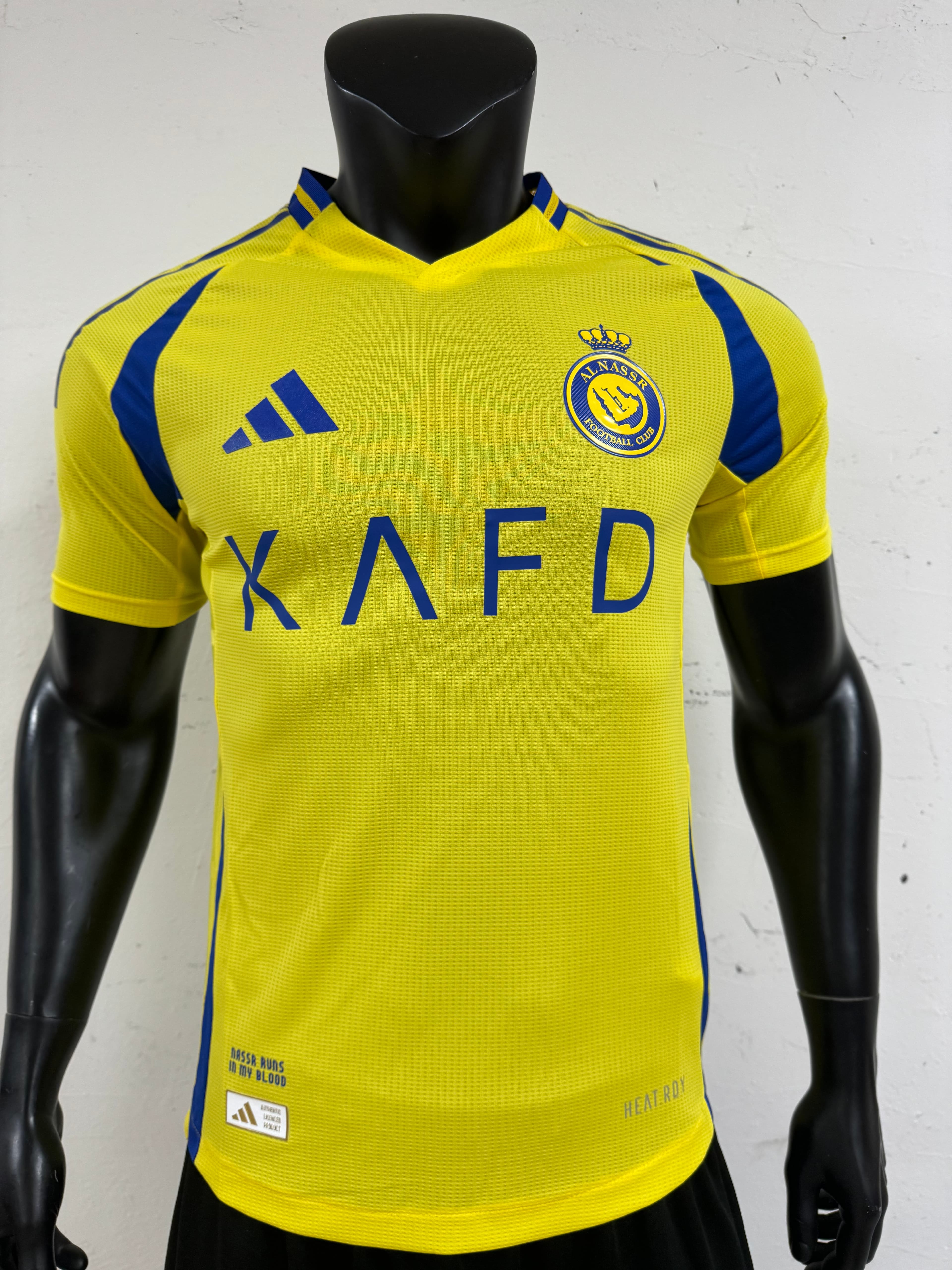CAMISETA AL NASSR VERSION PLAYER 2025 AM
