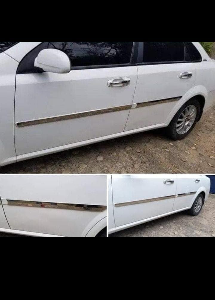 platina lateral cromadas chevrolet optra
