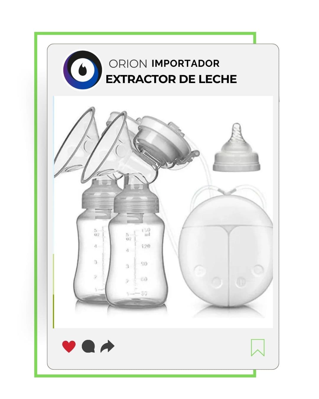 EXTRACTOR  LECHE MATERNA
