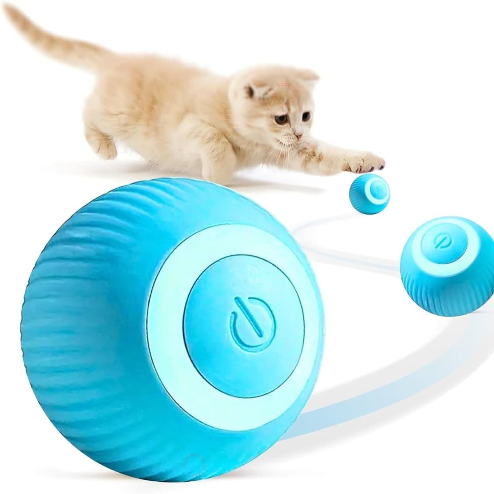 Pelota Para Gatos Con Movimiento Intelig