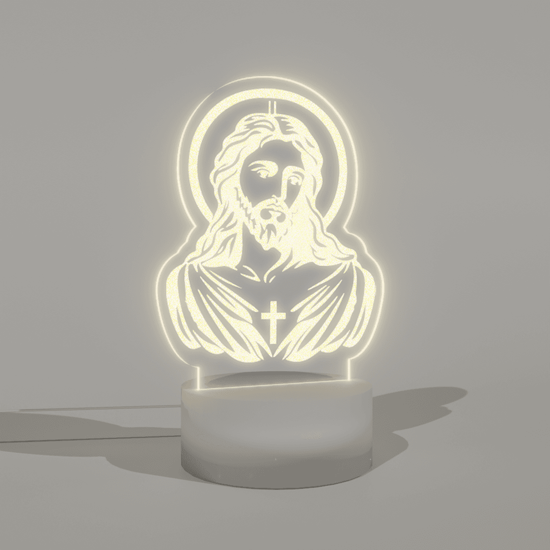 Lampara Base Led Jesuscristo V259