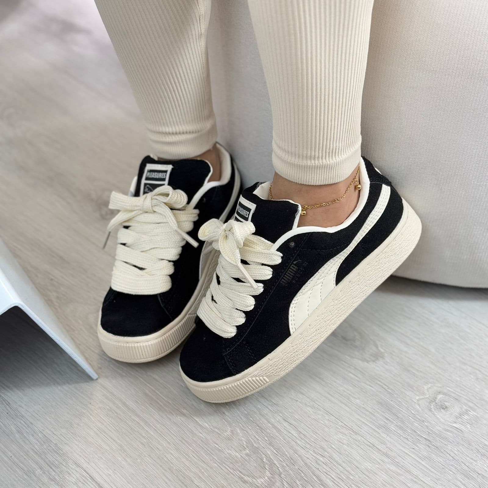 puma xl negros mujer