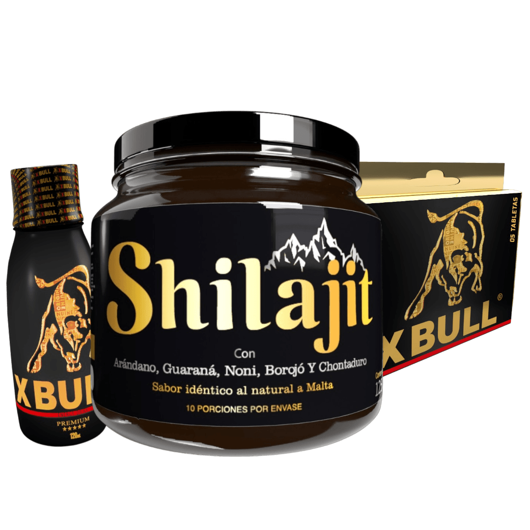 Shilajit Or XBull Jarabe120mL Xbull 5Tab