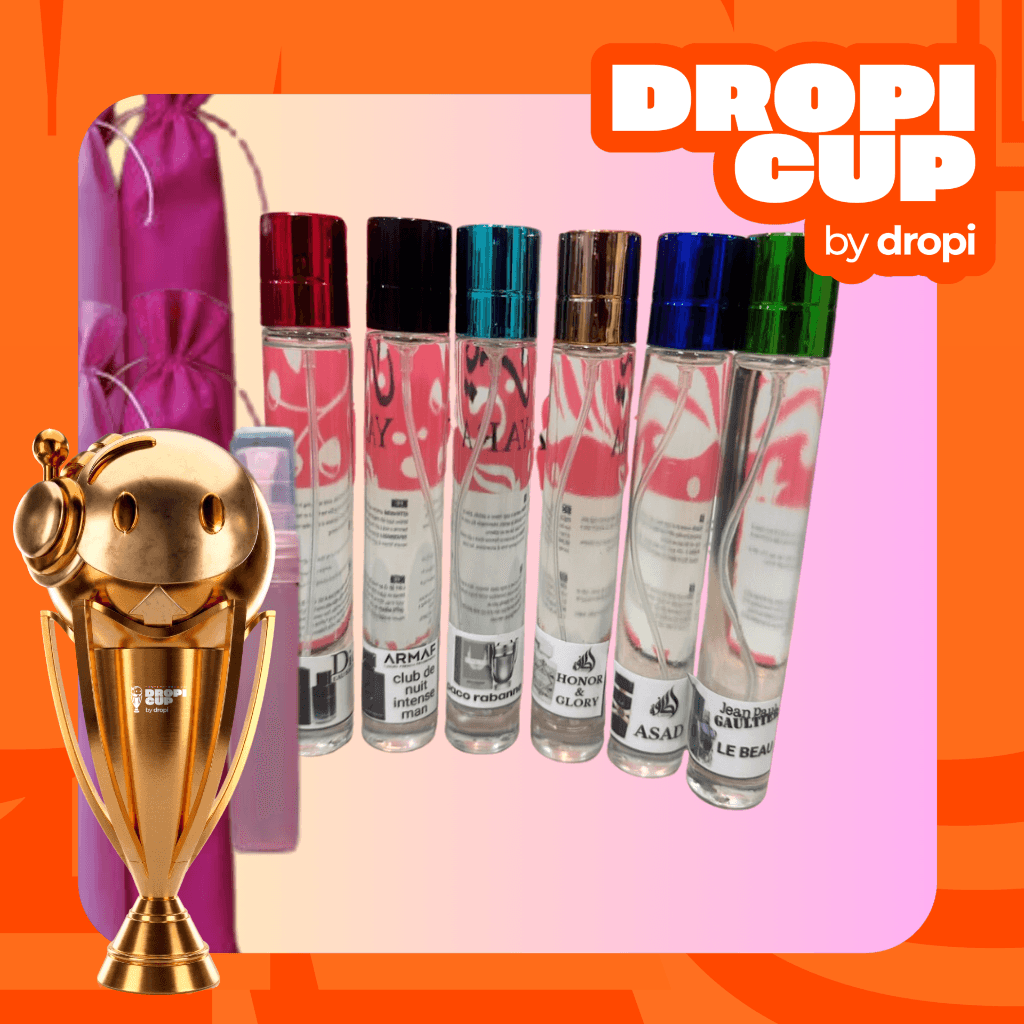 Dropi cup kit* 6 unidades de HOMBRE 30ml