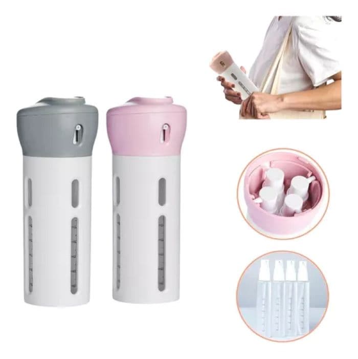 Dispensador De Viaje Portatil 4 en 1