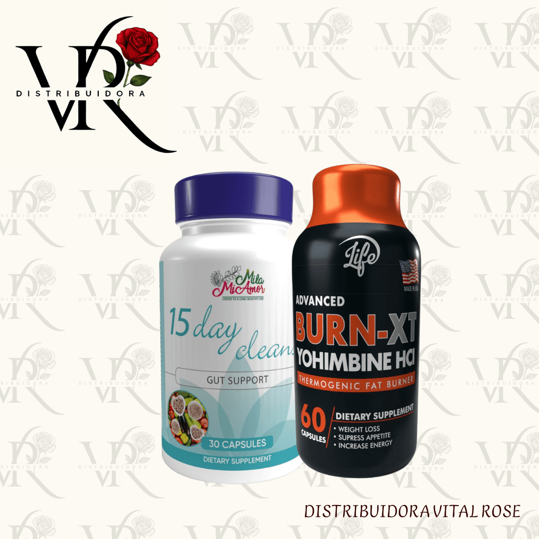 COMBO DE 15 DAY CLEANSE Y BURN-XT
