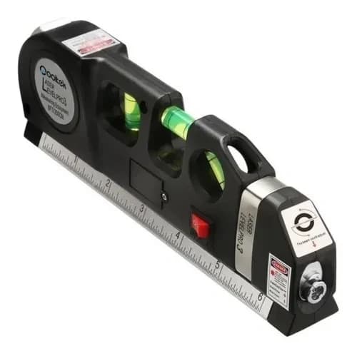 Nivel Laser Con Metro Tres Burbujas