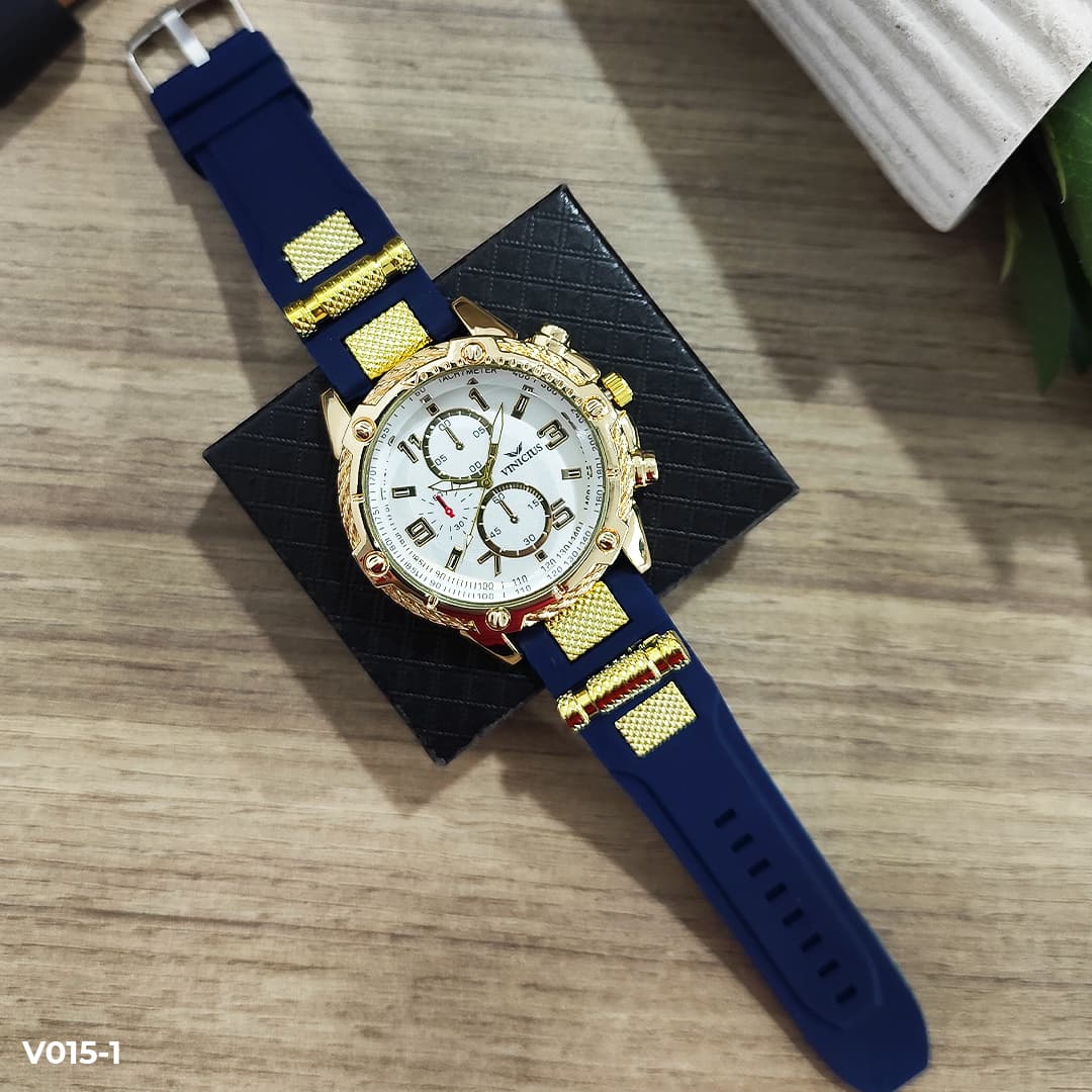 V015 reloj vinicius tipo invicta hombre