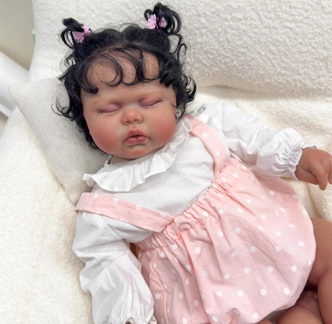 bebé Reborn afro