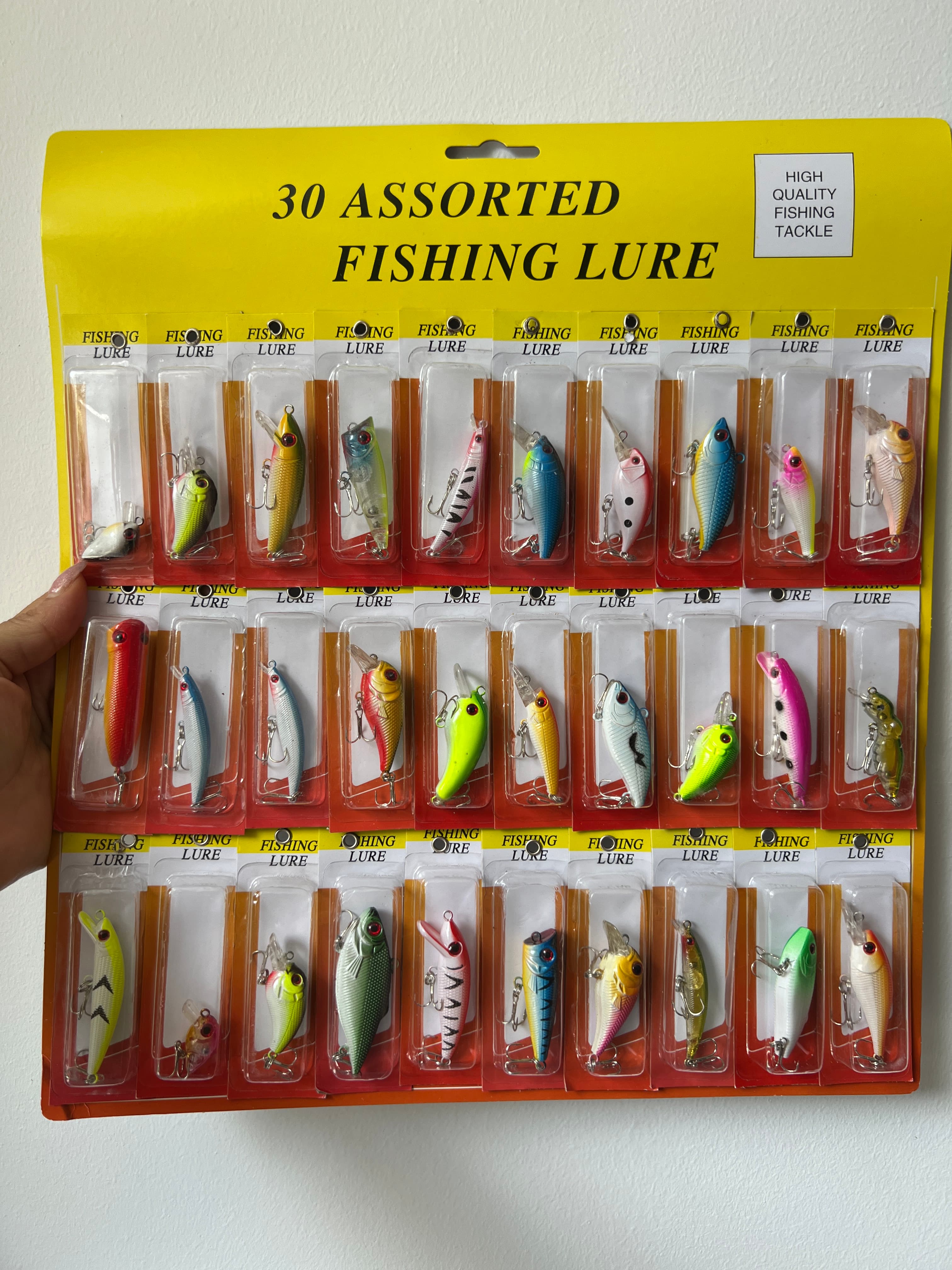 Anzuelo, Rapala, Artificial Pesca x30