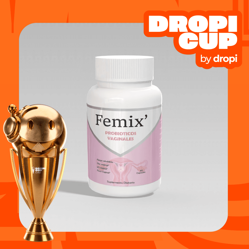 DROPI CUP FEMIX' PROVIOTICOS VAGINALES 6