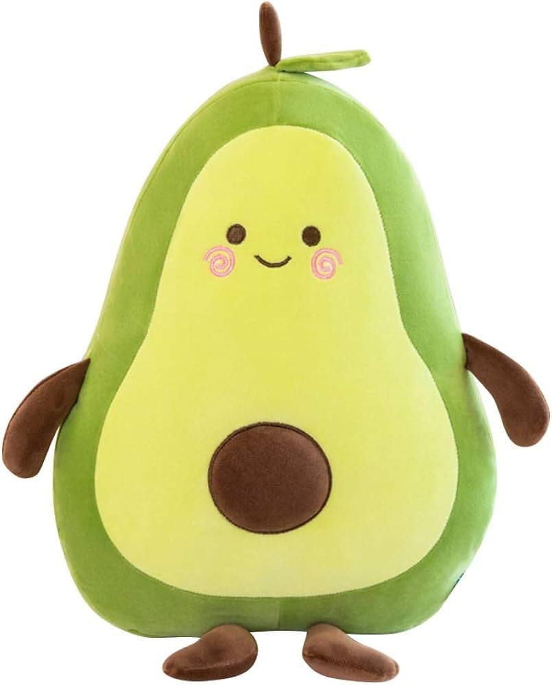 Peluche de aguacate