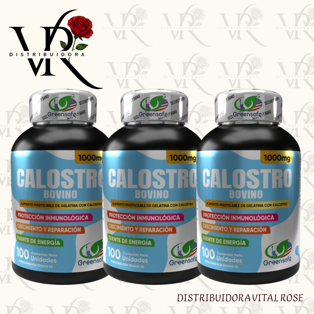 Calostro Bovino x 100 softgels x 3 Unid.