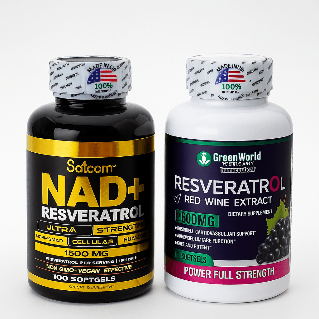 Nad + resveratrol + resveratol