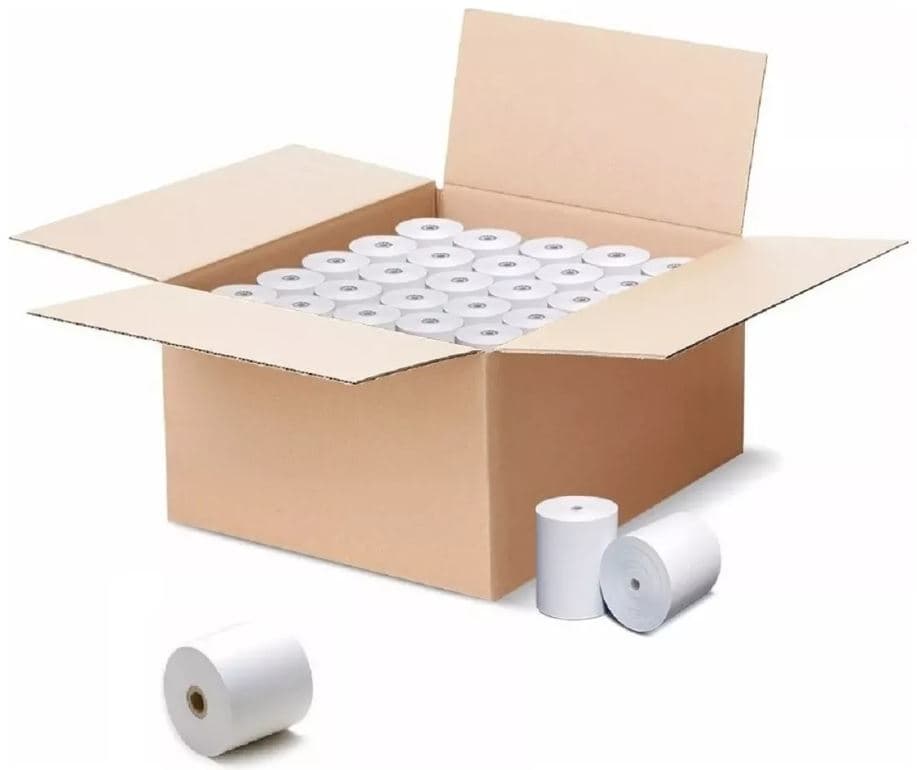 Rollos de Papel Termico 80x60 caja 60und