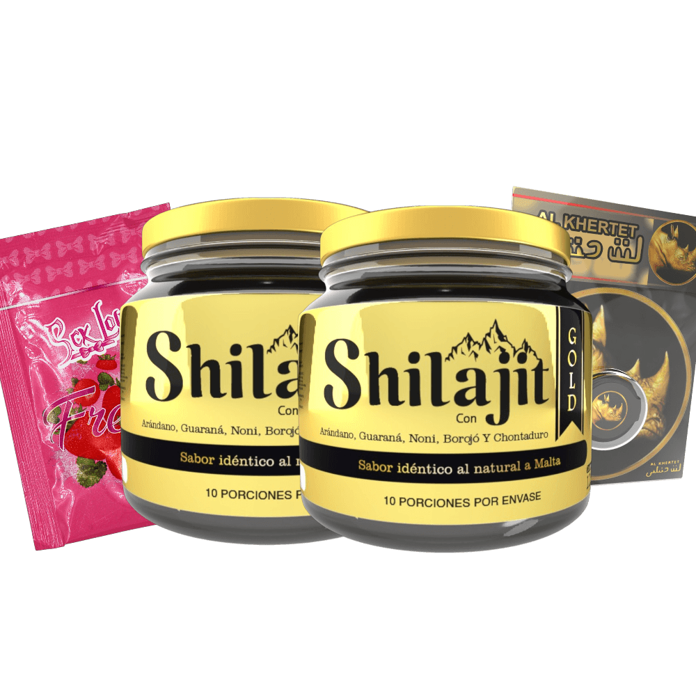 Shilajit Gold x2 Original y Retardante