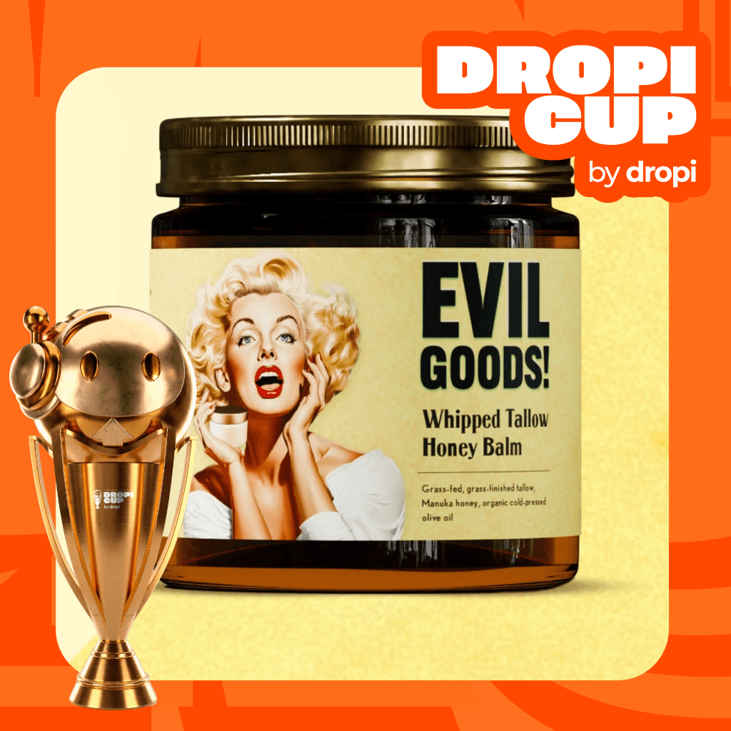 DROPI CUP EVIL GOODS WHPPED TALLOW HONEY
