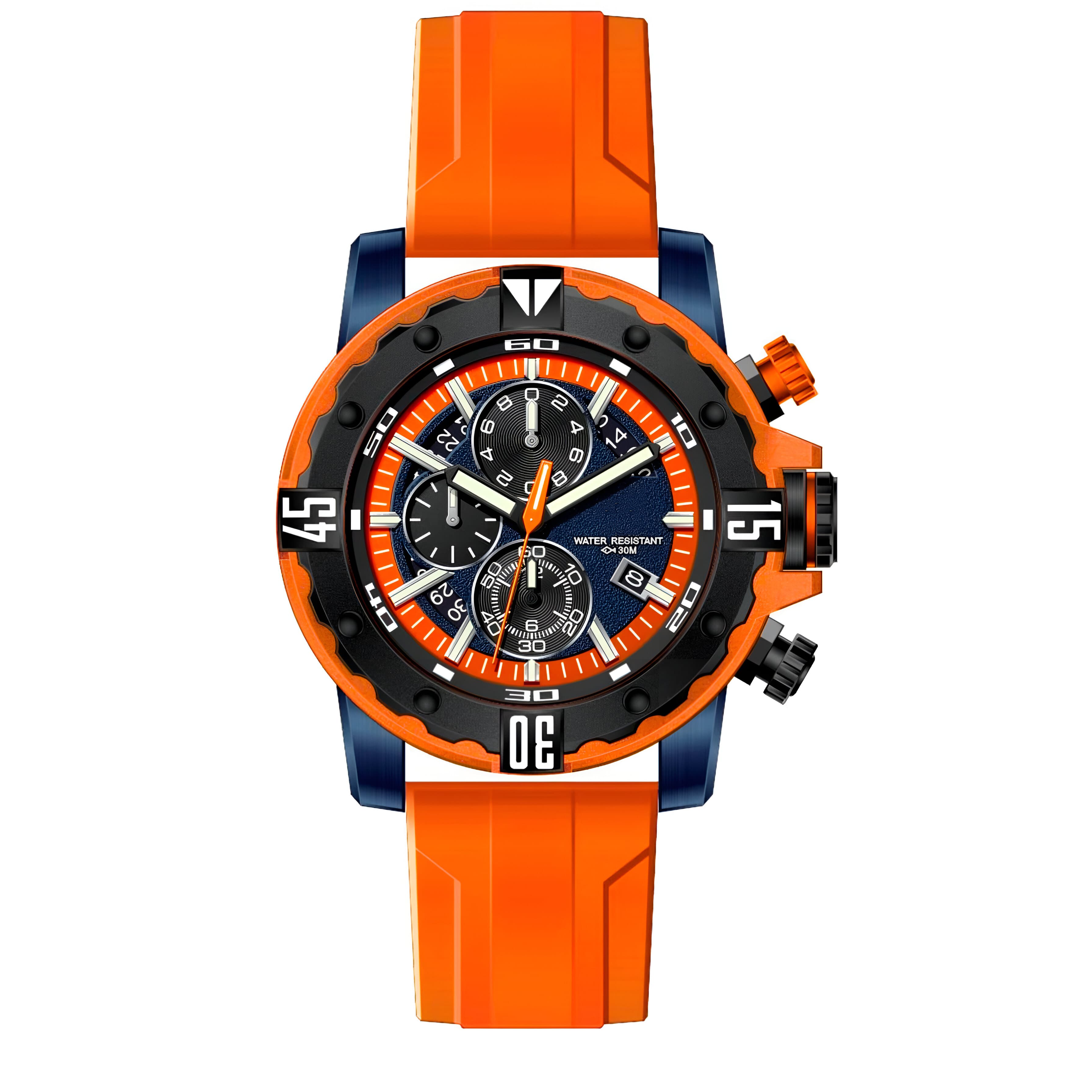 Reloj G-force H3957g Cronografo Funciona