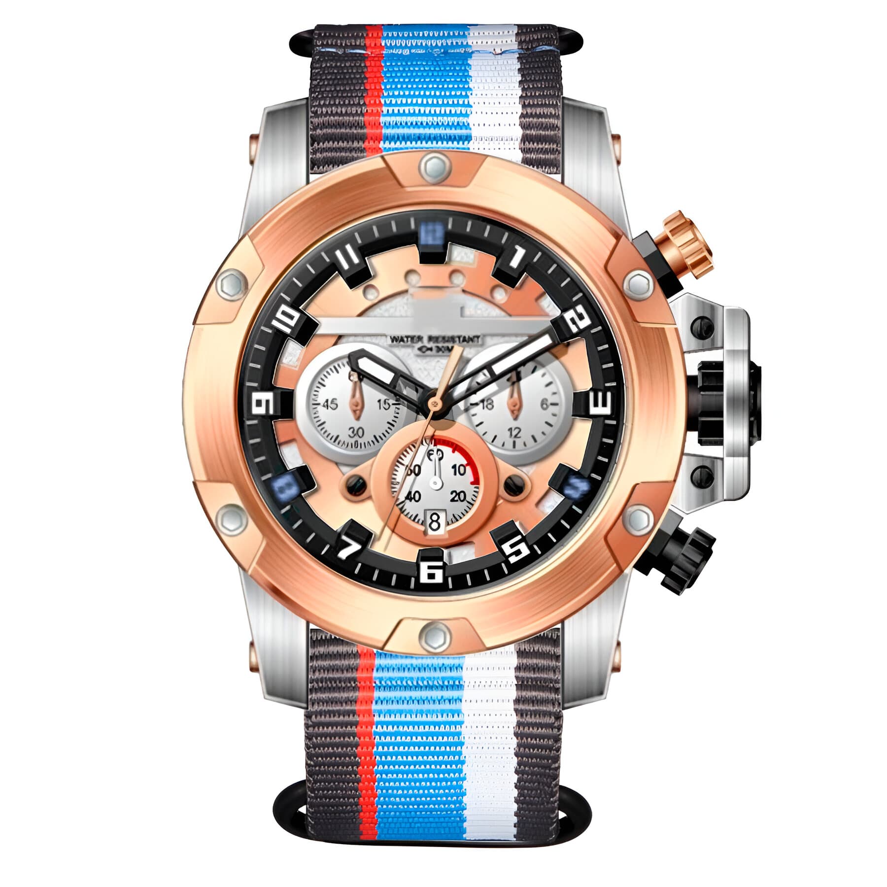 Reloj G-force H4053g Cronografo Funciona