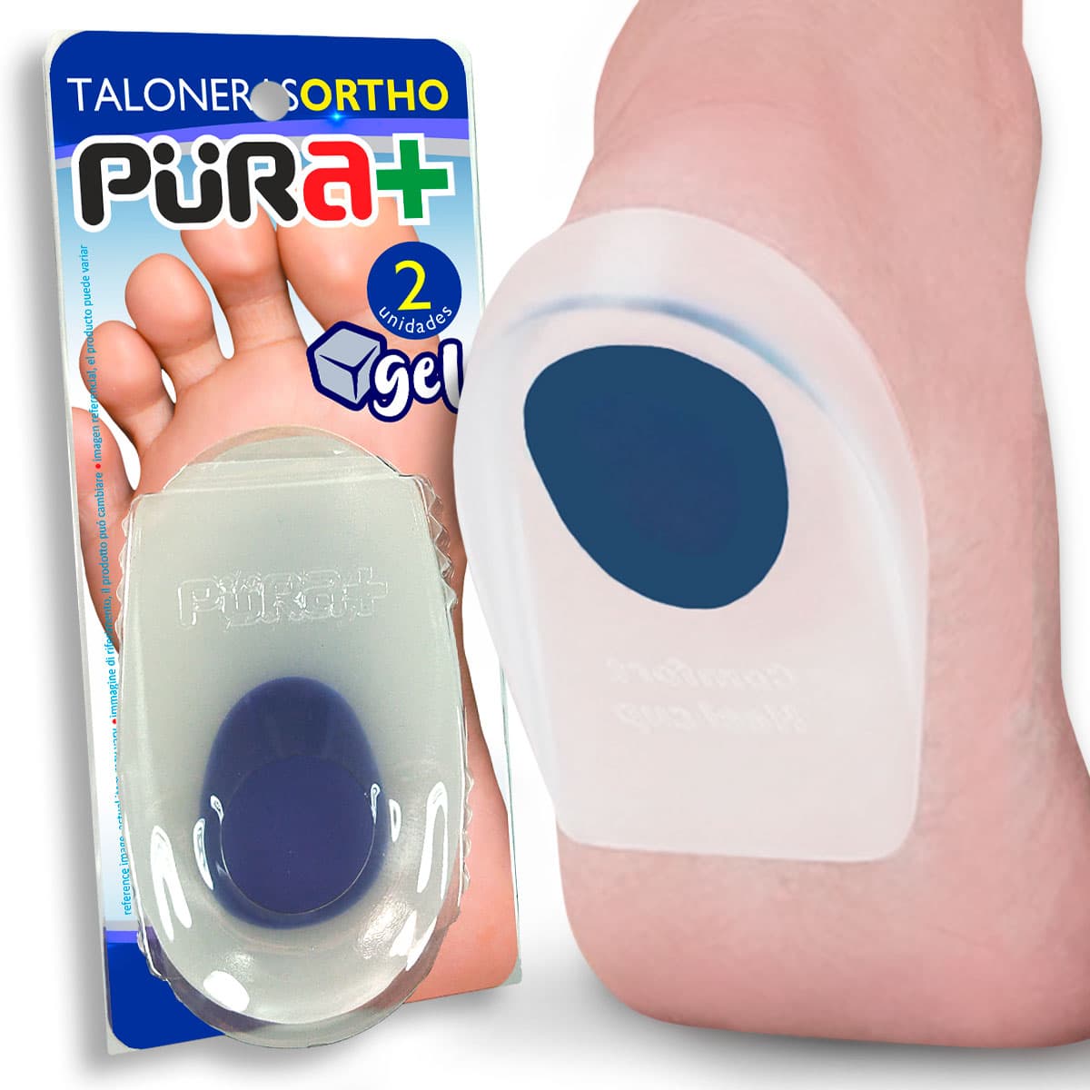 Talonerax1SetSilicónGelPuntoAzul