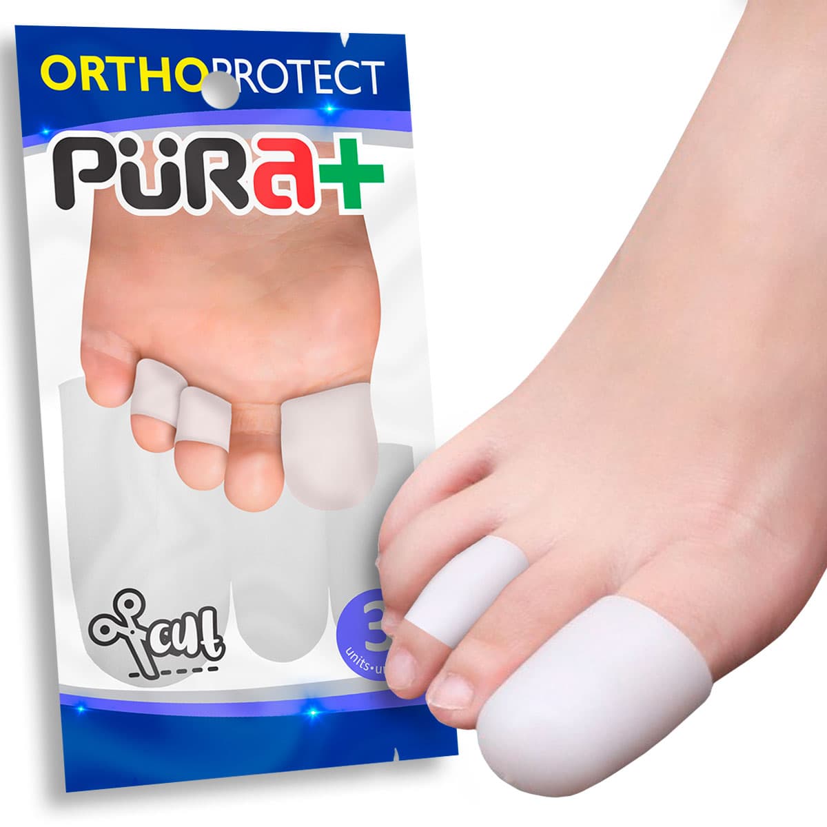 Protector de Juanete Dedo Textil x1 Set