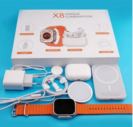 Reloj x8 en COMBO 5 en 1