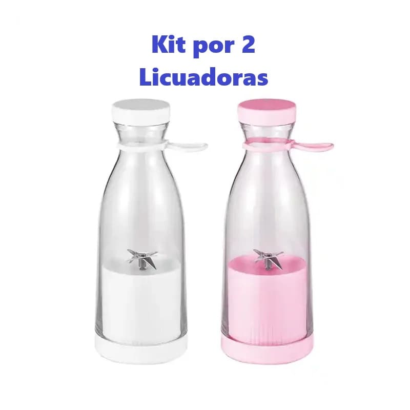 Kit x 2 Licuadoras Portatil