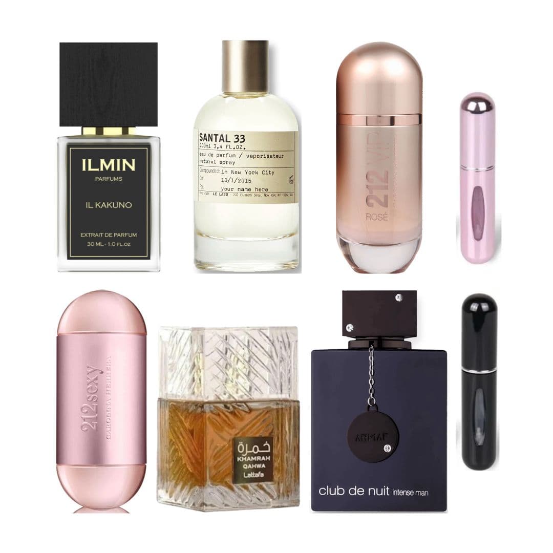 New combo advance 6 perfumes+2perfumeros