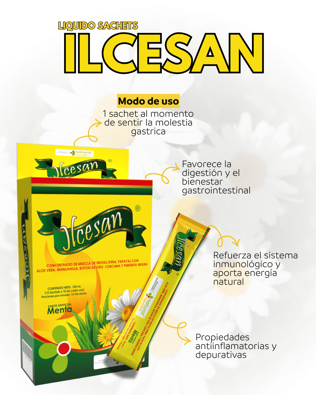 ILCESAN 15 CAJA SACHET