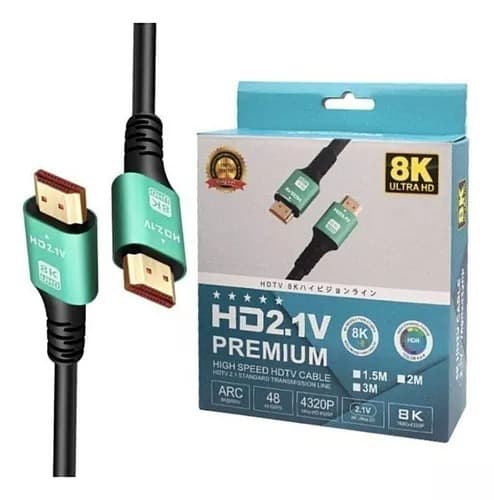 Cable Alta Definición Hd 2.1v 8k 10MTS