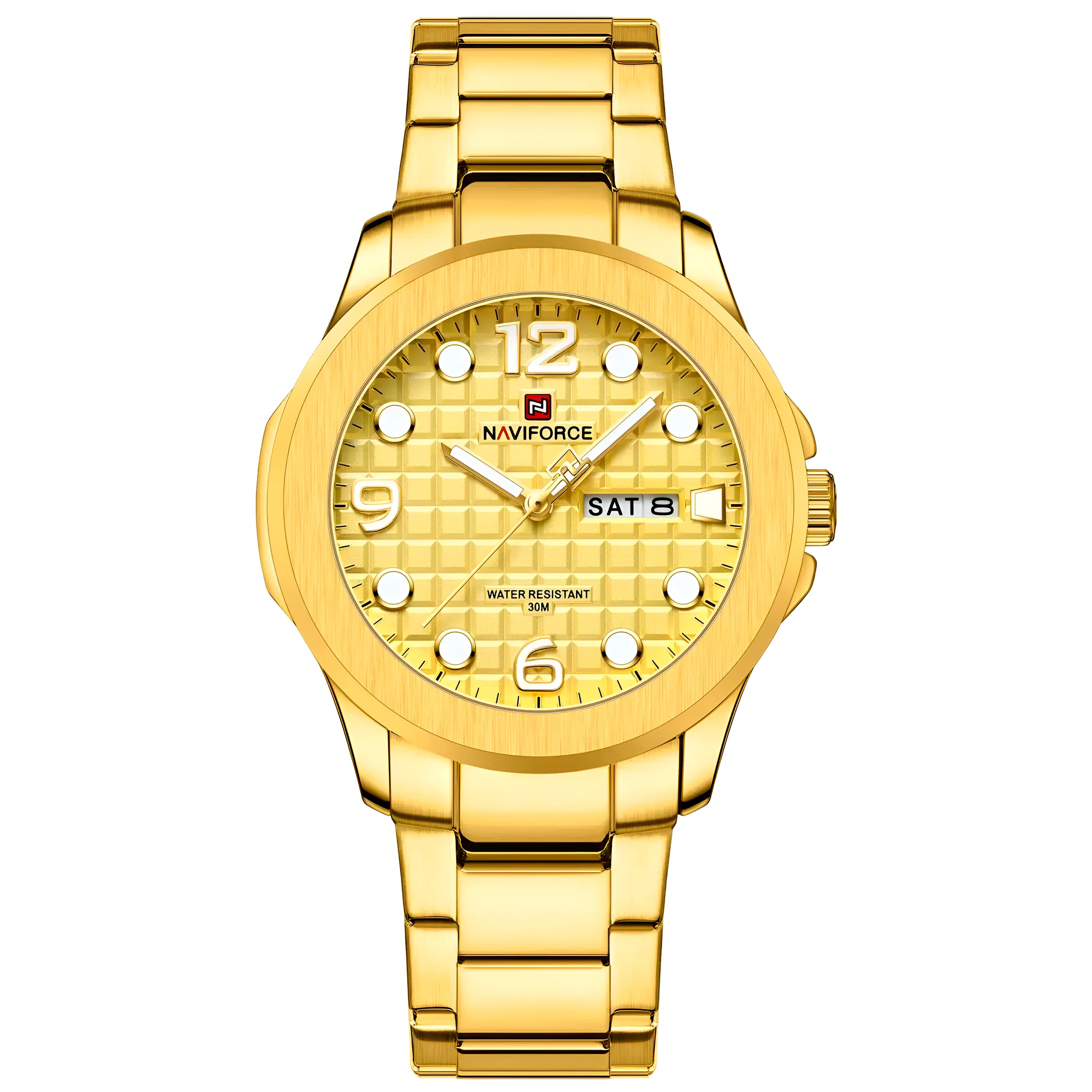 Reloj Naviforce Casual Nf9244 Acero Homb